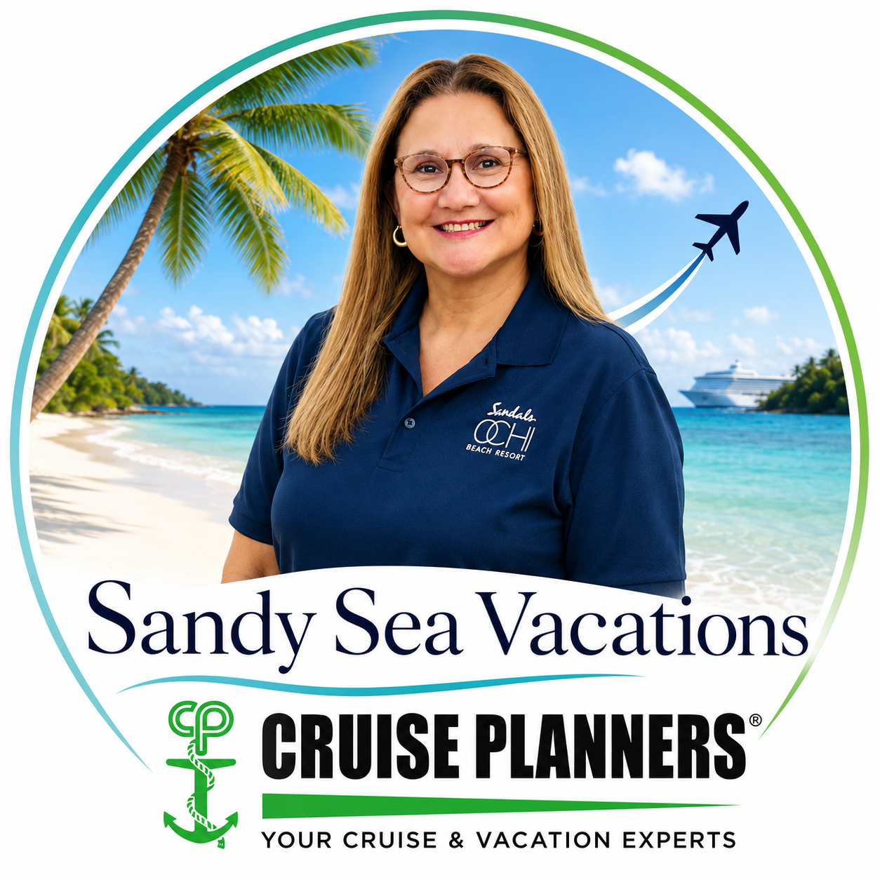 Sandy Holton, travel advisor at Sandy Sea Vacations, a Cruise Planners agency